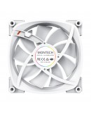 Montech вентилатор AX140 PWM, Fan 140mm, ARGB, White