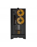 Montech кутия Case ATX - HS01 PRO (B) - 5 x 120 mm ARGB Fans, USB-C, Black