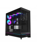 Montech кутия Case ATX - HS02 PRO (B) - 5 x 120 mm ARGB Fans, USB-C, Black