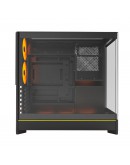 Montech кутия Case ATX - HS02 PRO (B) - 5 x 120 mm ARGB Fans, USB-C, Black