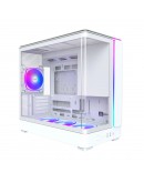 Montech кутия Case mATX - KING 15 PRO (W) - 4 x 120 mm A-RGB, USB-C