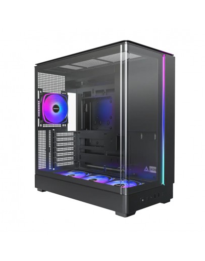 Montech кутия Case ATX - KING 45 PRO (B) - 4 x 120 mm A-RGB, USB-C