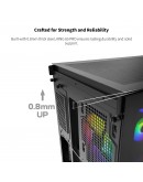 Montech кутия KING 65 Pro, Dual Chamber Mid-tower Case, 3 ARGB Fans, Black