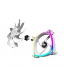 Montech вентилатор RX120 PWM, REVERSE Fan, 120mm, ARGB, White
