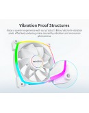 Montech вентилатор RX140 PWM, REVERSE Fan, 140mm, ARGB, White