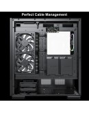 Montech кутия SKY TWO, Mid-tower Case, TG, 4x120mm ARGB Fans, Black
