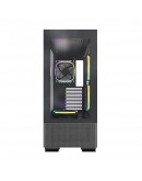 Montech кутия SKY TWO, Mid-tower Case, TG, 4x120mm ARGB Fans, Black