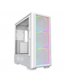 Montech кутия SKY TWO GX, Mid-tower Case, TG, 3x140mm ARGB Fans, White