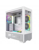 Montech кутия SKY TWO, Mid-tower Case, TG, 4x120mm ARGB Fans, White