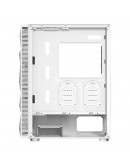Montech кутия X3 MESH, Mid-tower Case, TG, 6 fixed RGB Fans, White
