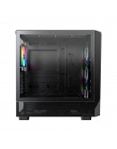 Montech кутия Case ATX - X5 (B) - 4 A-RGB fans, USB-C