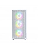 Montech кутия Case mATX - X5M (W) - 4 x 120 mm A-RGB, USB-C