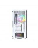 Montech кутия Case mATX - X5M (W) - 4 x 120 mm A-RGB, USB-C