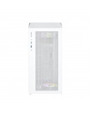 Montech кутия Case mATX - X5M (W) - 4 x 120 mm A-RGB, USB-C