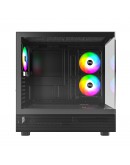Montech кутия Case ATX - XR (B) - 3 x 120 mm ARGB Fans, USB-C, Black