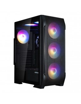 Zalman кутия за компютър Case ATX - N7 PLUS - 7 fans included, Tempered Glass
