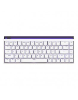 Madlions професионална геймърска механична клавиатура Professional Gaming Mechanical Keyboard NANO 68 WH - 8K, Magnetic Amber Pro Switches, (English US)