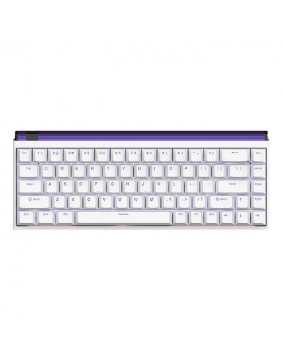 Madlions професионална геймърска механична клавиатура Professional Gaming Mechanical Keyboard NANO 68 WH - 8K, Magnetic Amber Pro Switches, (English US)