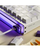 Madlions професионална геймърска механична клавиатура Professional Gaming Mechanical Keyboard NANO 68 WH - 8K, Magnetic Amber Pro Switches, (English US)