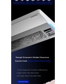 Aula геймърска механична клавиатура Wireless Gaming Mechanical Keyboard NOVA 75 - Star Vector Switch [Linear] (English US), White