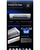 Aula геймърска механична клавиатура Wireless Gaming Mechanical Keyboard NOVA 75 - Star Vector Switch [Linear] (English US), White