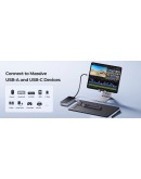 Orico докинг станция Portable Docking station M.2 SATA/NVMe - HDMI, USB3.2-A x 2, USB-C (10Gbps) x 1,USB-C (PD100W), SD/TF - OM28P-G2-BK