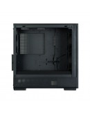 Zalman кутия Case mATX - P10 NAMU BLACK - Wood, USB-C