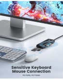 Orico хъб USB3.1 HUB Type-C - 4 x USB3.0 - PAPW4A-C3-015-BK