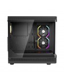 1stPlayer кутия Case ATX - PB8 Black - 3 x 120 mm A-RGB fans included, USB-C