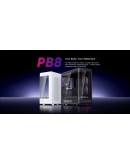 1stPlayer кутия Case ATX - PB8 Black - 3 x 120 mm A-RGB fans included, USB-C