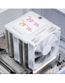 Thermalright охладител CPU Cooler Peerless Assassin 120 Digital White - Dual-Tower - LGA1851/AM5