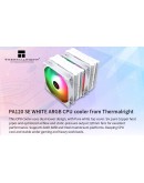 Thermalright охладител CPU Cooler Peerless Assassin 120 SE A-RGB White - Dual-Tower - LGA1851/LGA1700/AM5