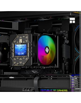 Thermalright охладител CPU Cooler Peerless Assassin 120 Vision ARGB - Dual-Tower - 2.8 inch Display, LGA1851/AM5