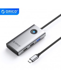 Orico докинг станция Docking Station Type-C Power Distribution 60w - PW11-5P-GY-EP - HDMI, USB3.0 x1, USB2.0 x1