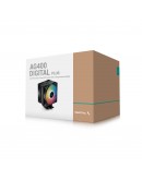 DeepCool охладител CPU Cooler AG400 DIGITAL PLUS - Addressable RGB - LGA1700/AM5