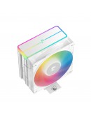 DeepCool охладител CPU Cooler AG400 White - Addressable RGB V2 - LGA1851/AM5