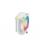 DeepCool охладител CPU Cooler AG400 White - Addressable RGB V2 - LGA1851/AM5
