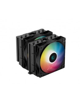 DeepCool охладител CPU Cooler AG620 BK - Addressable RGB, Dual-Tower - LGA1700/AM5
