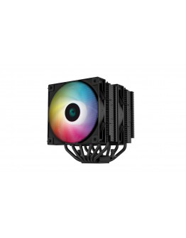 DeepCool охладител CPU Cooler AG620 BK - Addressable RGB, Dual-Tower - LGA1700/AM5
