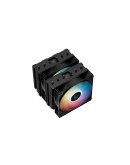 DeepCool охладител CPU Cooler AG620 BK - Addressable RGB, Dual-Tower - LGA1700/AM5