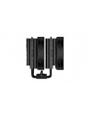 DeepCool охладител CPU Cooler AG620 BK - Addressable RGB, Dual-Tower - LGA1700/AM5