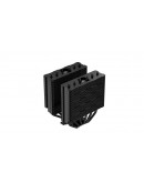 DeepCool охладител CPU Cooler AG620 BK - Addressable RGB, Dual-Tower - LGA1700/AM5