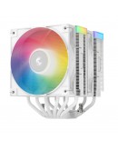 DeepCool охладител CPU Cooler AG620 WH - Addressable RGB V2, Dual-Tower - LGA1700/AM5