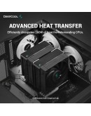 DeepCool охладител CPU Cooler AK620 Zero Dark - Dual-Tower - LGA1700/AM5