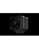 DeepCool охладител CPU Cooler AK620 Zero Dark - Dual-Tower - LGA1700/AM5