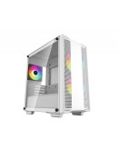 DeepCool кутия Case mATX - CC360 A-RGB White