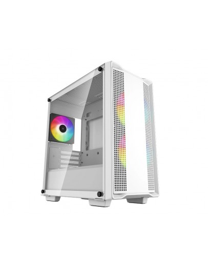 DeepCool кутия Case mATX - CC360 A-RGB White