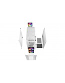 DeepCool кутия Case mATX - CC360 A-RGB White
