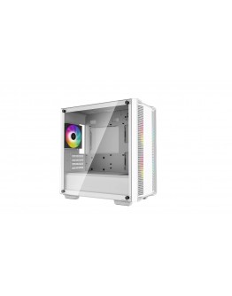 DeepCool кутия Case mATX - CC360 A-RGB White