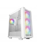 DeepCool кутия Case ATX - CC560 MESH White v2